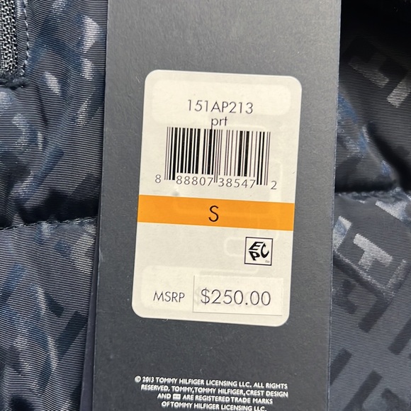 NWT - Tommy Hilfiger Men's Midweight Sherpa Lined Hooded Puffer Jacket - Size S - Picture 14 of 14